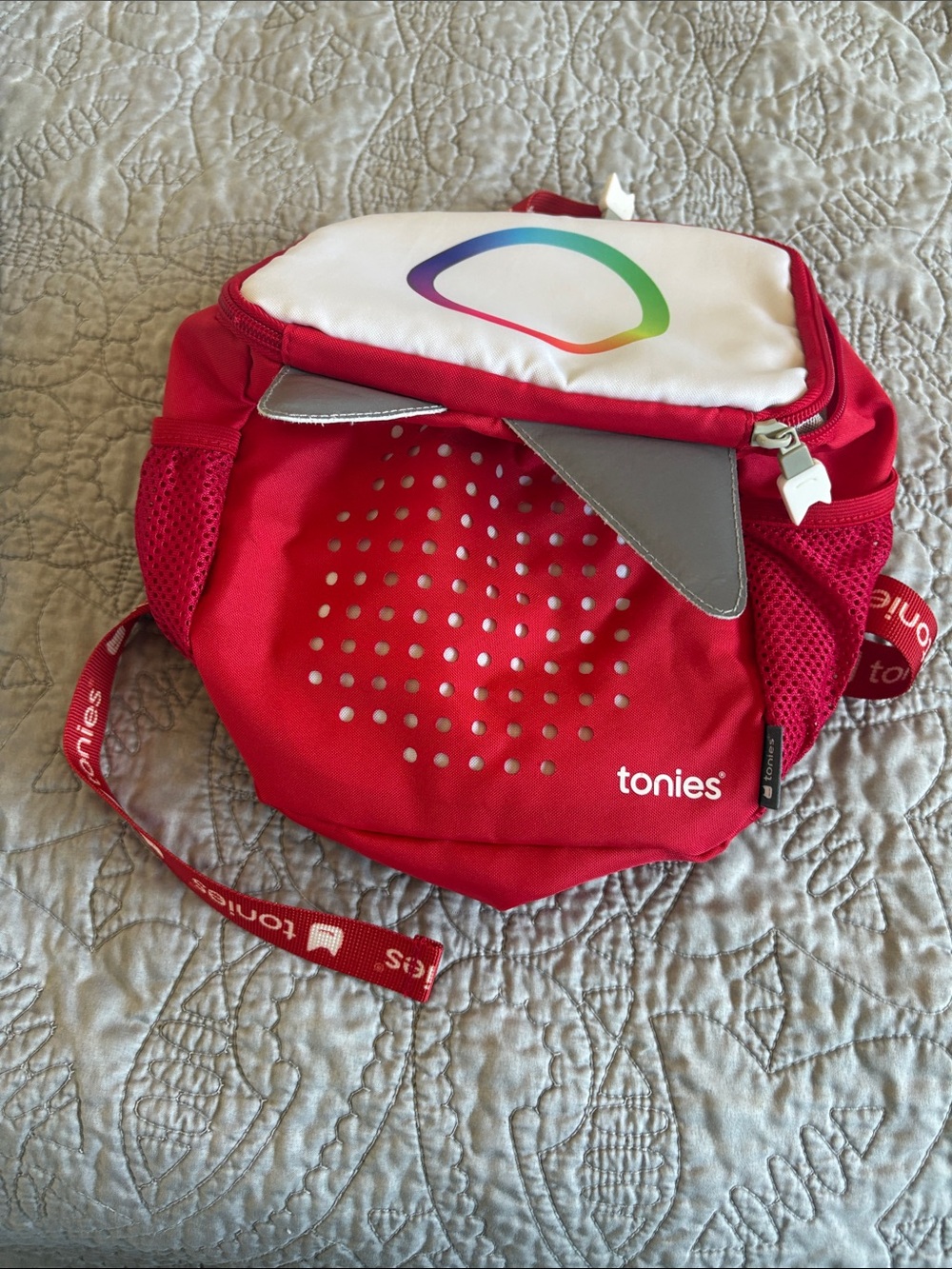 Tonies Red Kids Audio Backpack – Compact Play & Carry Bag
